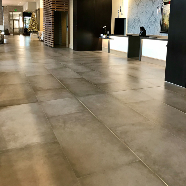 Atlas Concorde Hotel Commercial Tile Project Tennessee